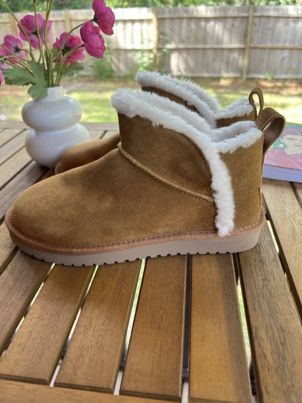 Koolaburra by UGG Koola Ultra Mini Chestnut Boots Women’s 7 - Picture 11 of 12